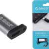 Orico Μετατροπέας USB-C male σε micro USB female Ασημί (CBT-MT01-SV-BP)