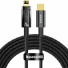 Baseus Explorer Braided USB-C to Lightning Cable 20W Μαύρο 2m (CATS000101)