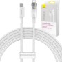 Baseus Explorer Braided USB-A to Lightning Cable 20W Λευκό 2m (CATS010302)