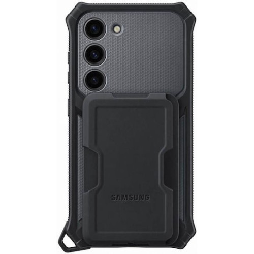 Samsung Rugged Gadget Back Cover Ανθεκτικό Μαύρο (Galaxy S23+)