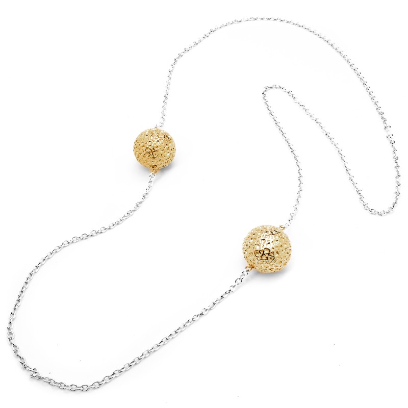 WOMAN NECKLACE FOLLI FOLLIE 1N9S013Y (32CM )