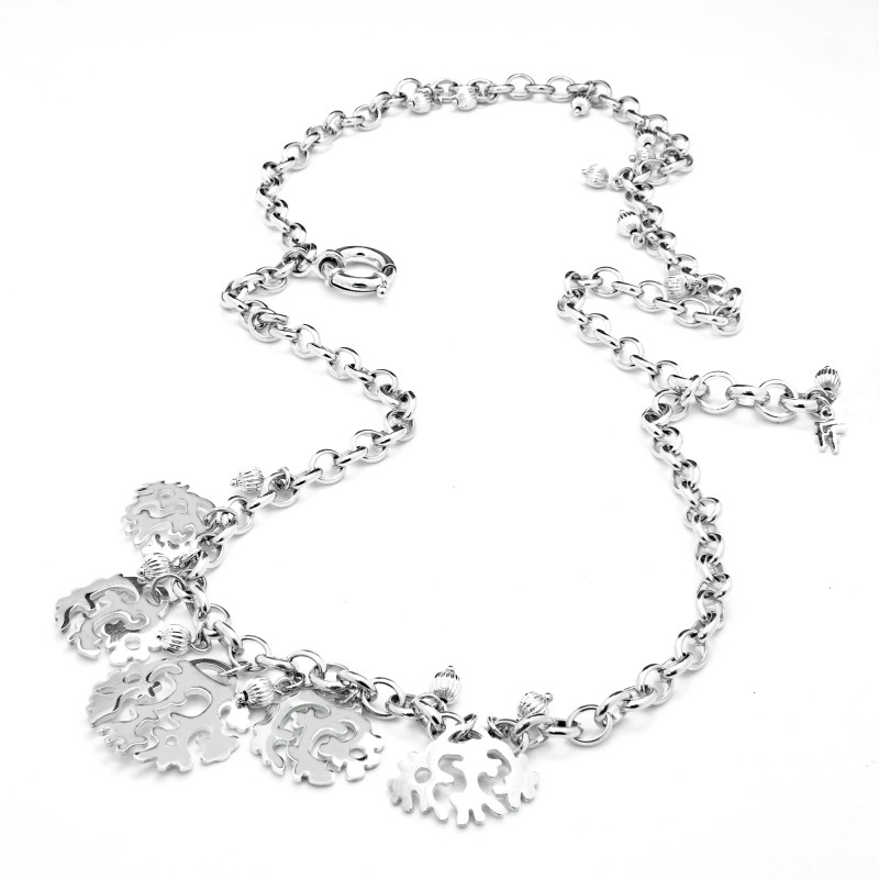 WOMAN NECKLACE FOLLI FOLLIE 4N0F063 (37CM )