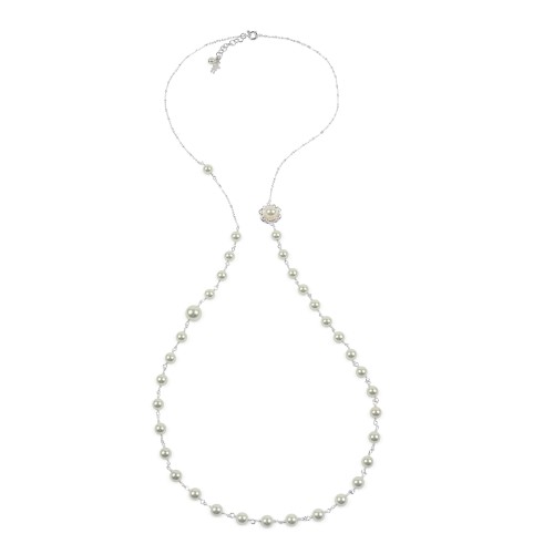 WOMAN NECKLACE FOLLI FOLLIE 3N16F062W (45CM ) WOMAN NECKLACE FOLLI FOLLIE 3N16F062W (45CM )