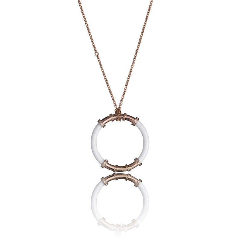 WOMAN PENDANT TIME FORCE TS5136CR (45CM )