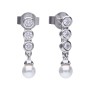 WOMEN EARRINGS DIAMONFIRE 6218571111 (3CM )