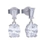 WOMEN EARRINGS DIAMONFIRE 6220621082 (3CM )