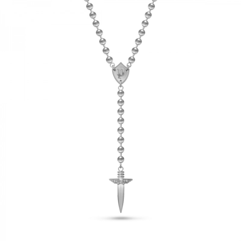 MAN NECKLACE POLICE PEJGN2103802 (50+20CM )