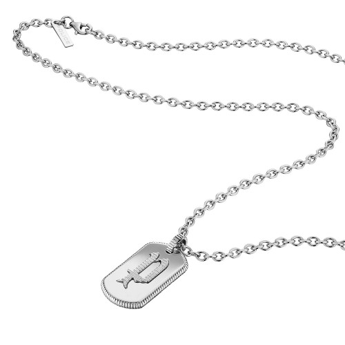 MAN NECKLACE POLICE S14BA03P (70CM )