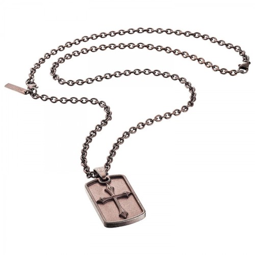 MAN NECKLACE POLICE S14AJH02P (500MM )