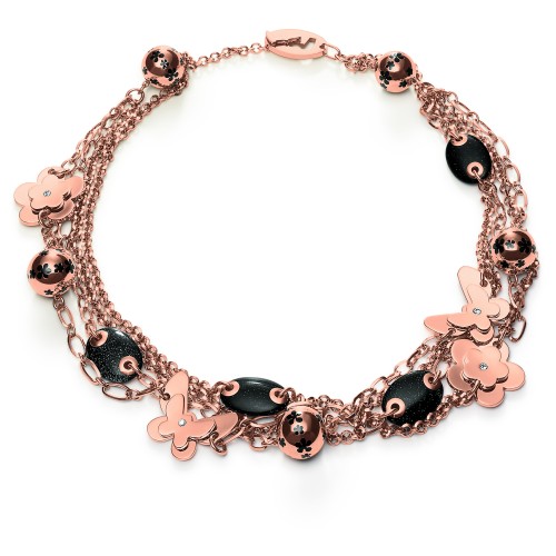 WOMAN NECKLACE FOLLI FOLLIE 3N0T037RCX (50CM )