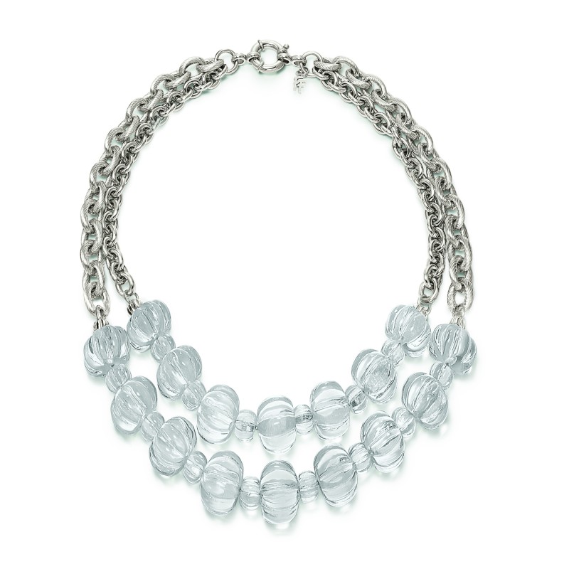 WOMAN NECKLACE FOLLI FOLLIE 4N0T072C (30CM )