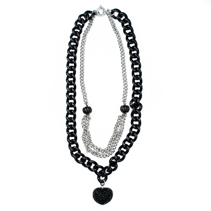WOMAN NECKLACE FOLLI FOLLIE 4N0T096KM (40CM ) WOMAN NECKLACE FOLLI FOLLIE 4N0T096KM (40CM )