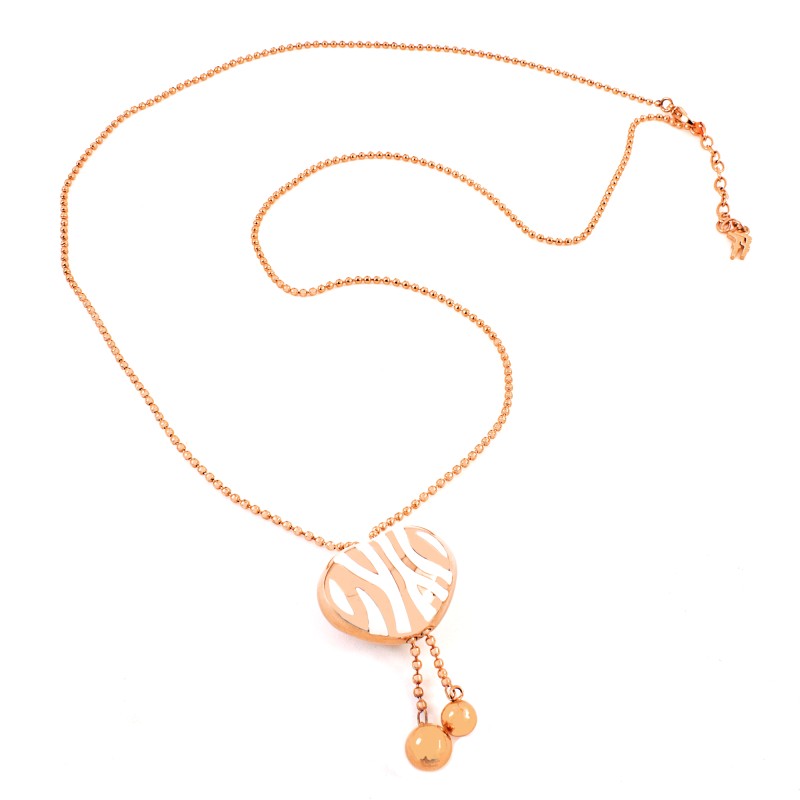 WOMAN NECKLACE FOLLI FOLLIE 3N1T008RW (35CM ) WOMAN NECKLACE FOLLI FOLLIE 3N1T008RW (35CM )