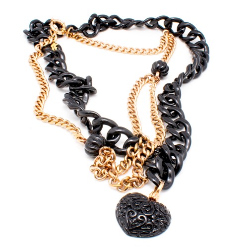 WOMAN NECKLACE FOLLI FOLLIE 4N0T096RK (35CM )