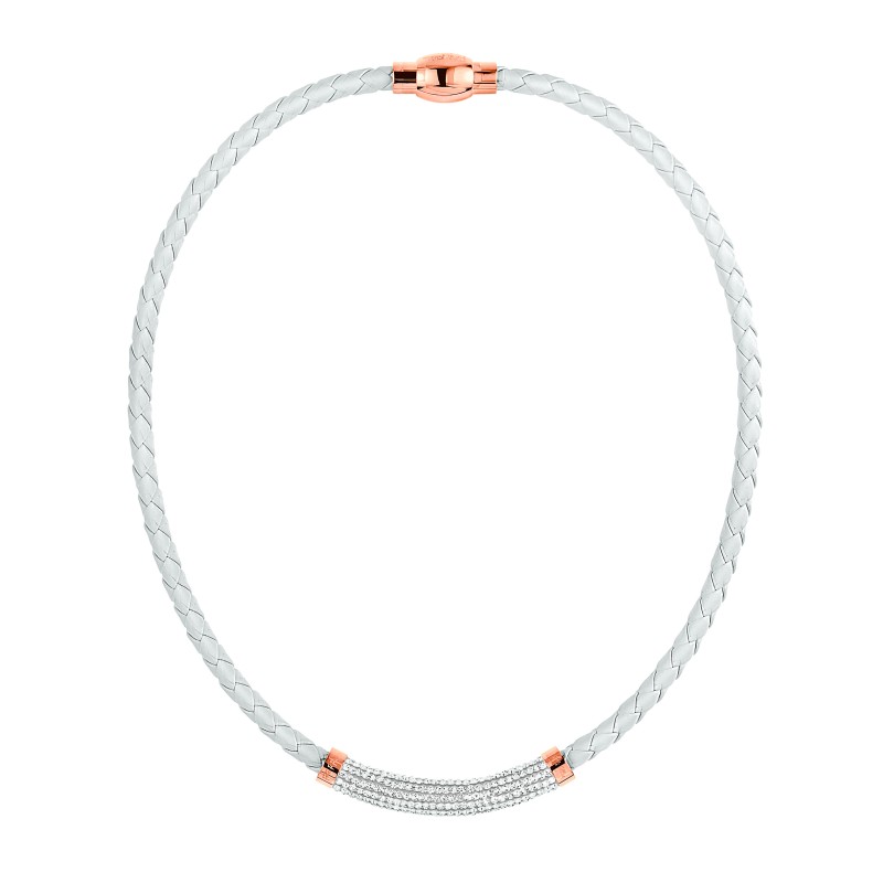 WOMAN NECKLACE FOLLI FOLLIE 3N13T007RWC (30CM ) WOMAN NECKLACE FOLLI FOLLIE 3N13T007RWC (30CM )