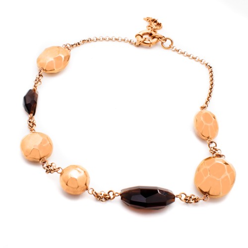 WOMAN NECKLACE FOLLI FOLLIE 3N14T011RB (25CM )