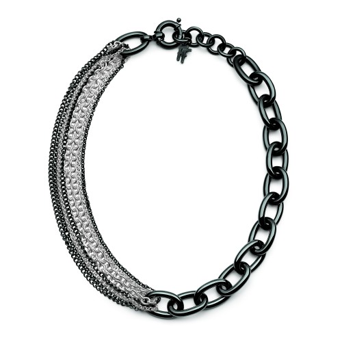 WOMAN NECKLACE FOLLI FOLLIE 1N14T069KA (30CM )