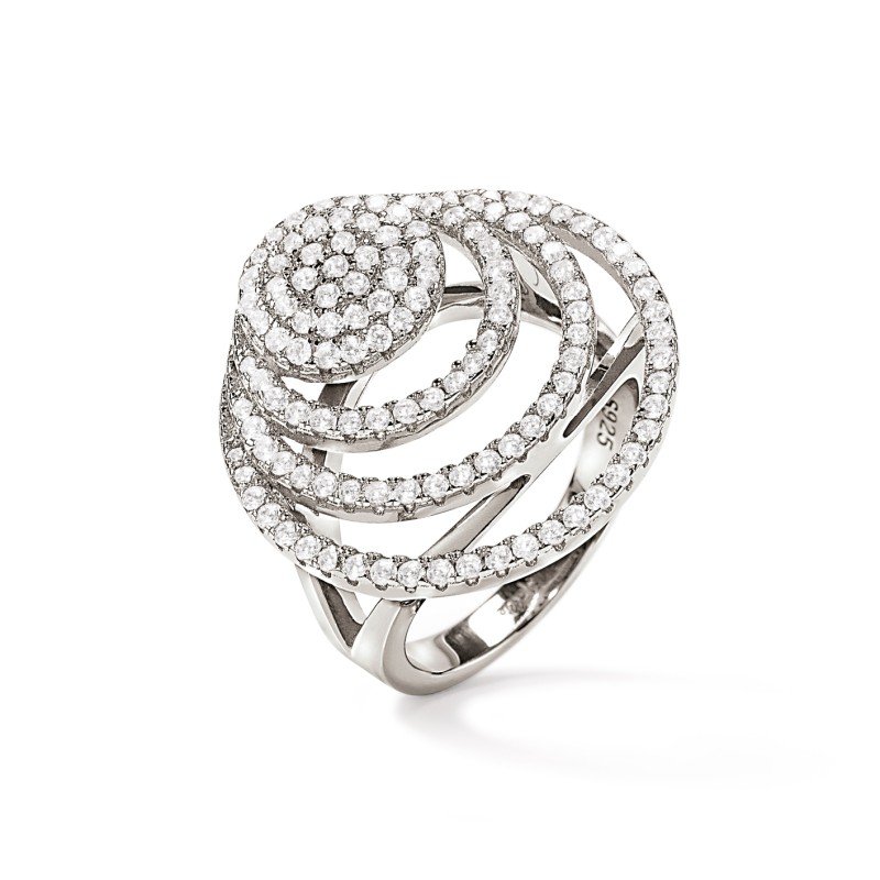 WOMAN RING FOLLI FOLLIE 3R17S034C-52 (52 )
