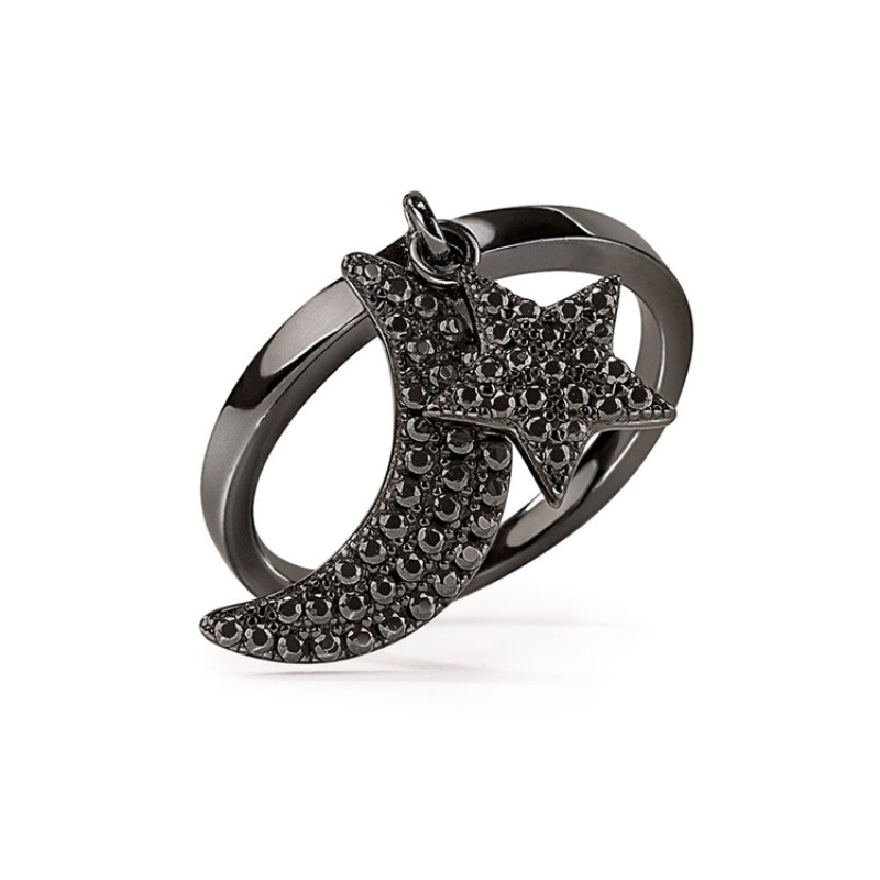 WOMAN RING FOLLI FOLLIE 3R17S059KK-52 (52 )