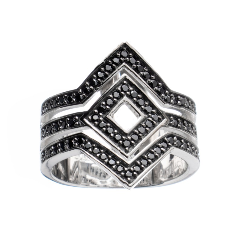 WOMAN RING SIF JAKOBS R11059-BK-54 (54 )