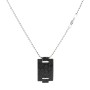 WOMAN NECKLACE SIF JAKOBS P0044-BK-BK-2 (25CM )