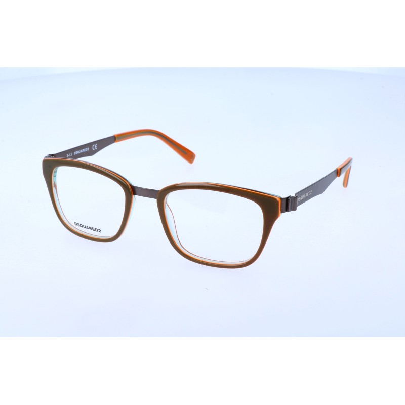 MAN EYEGLASSES DSQUARED2  DQ5174-98 (Lens/Bridge/Temple) 50/20/140 mm)