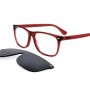 MAN VIEW + CLIP-ON HAVAIANAS  PARATY-CS-C9A (Lens/Bridge/Temple) 54/17/145 mm)