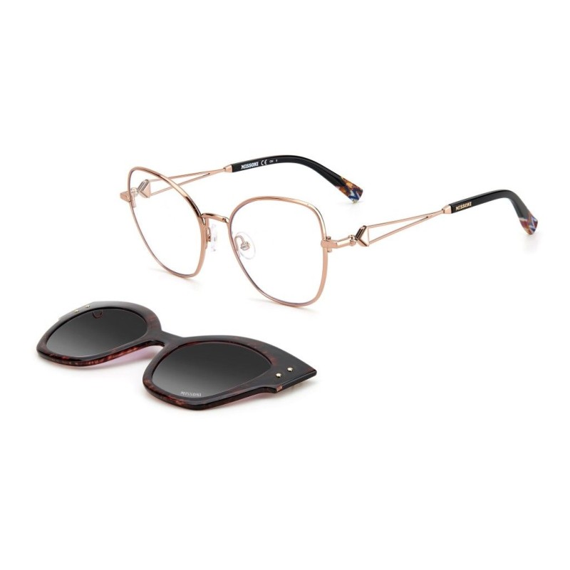 WOMEN VIEW + CLIP-ON MISSONI MIS0054CSDDB (Lens/Bridge/Temple) 53/18/140 mm) WOMEN VIEW + CLIP-ON MISSONI MIS0054CSDDB (Lens/Bridge/Temple) 53/18/140 mm)