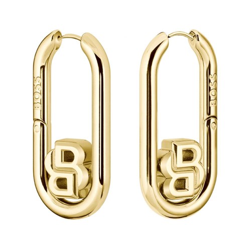 WOMEN EARRINGS HUGO BOSS 1580629 (3CM )