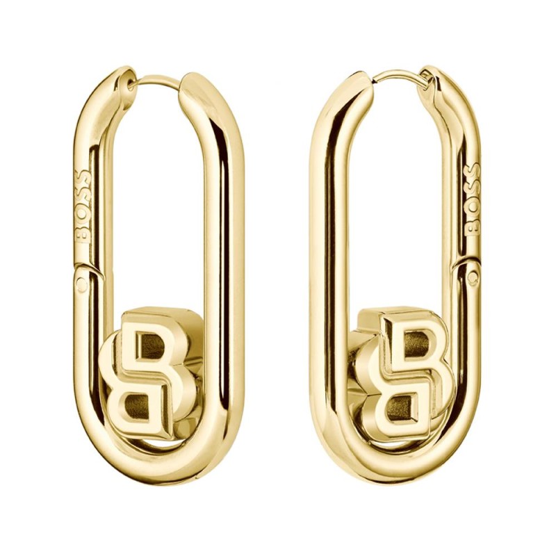 WOMEN EARRINGS HUGO BOSS 1580629 (3CM ) WOMEN EARRINGS HUGO BOSS 1580629 (3CM )