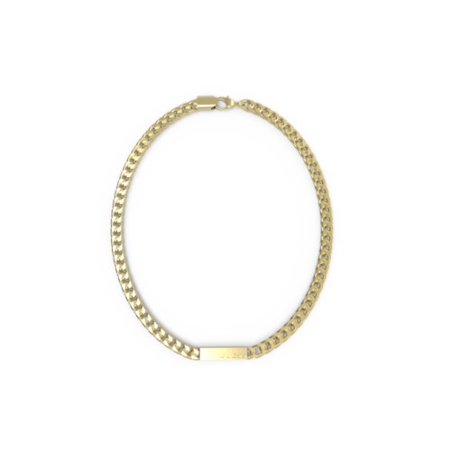 MAN NECKLACE GUESS JUXN03005JWYG (45CM )