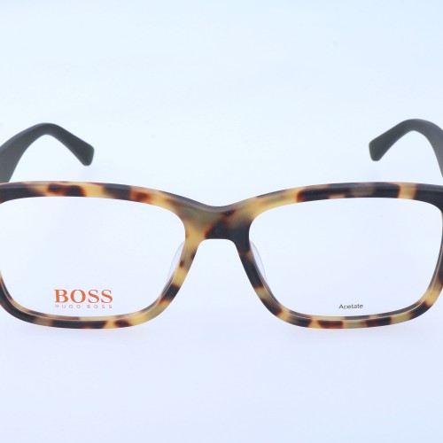 MAN EYEGLASSES BOSS  BO-0262-F-TBB (Lens/Bridge/Temple) 54/16/0 mm)