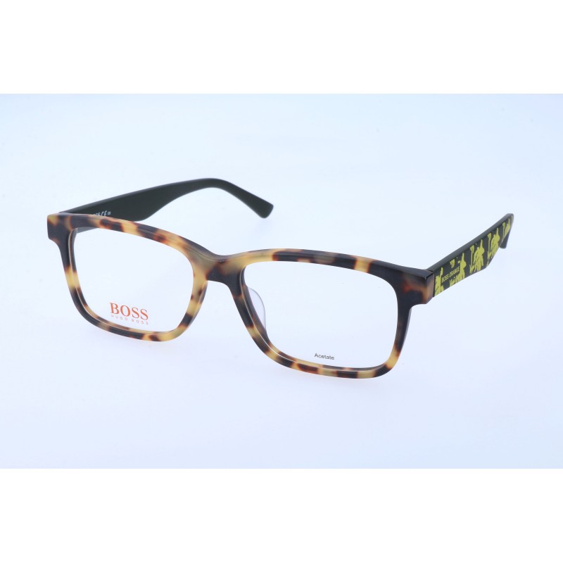 MAN EYEGLASSES BOSS  BO-0262-F-TBB (Lens/Bridge/Temple) 54/16/0 mm)