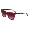 WOMEN SUNGLASSES LIUJO  LJ780S-610 (Lens/Bridge/Temple) 56/16/140 mm)