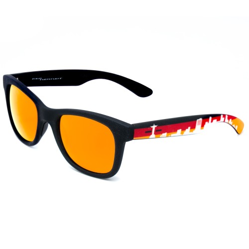 UNISEX SUNGLASSES ITALIA INDEPENDENT  0090-009-GER (Lens/Bridge/Temple) 50/20/140 mm)