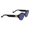 WOMEN SUNGLASSES LIUJO  LJ767SR-460 (Lens/Bridge/Temple) 56/16/140 mm)