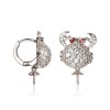 WOMAN EARRINGS LANCASTER JLA-EAR-CRAB1 (1,2MM )