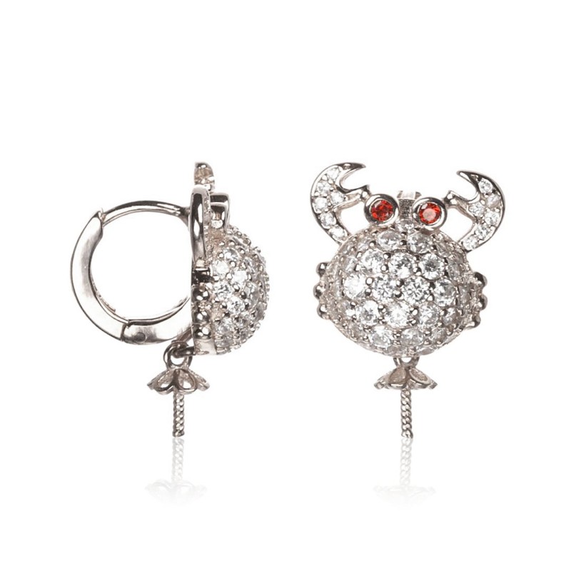 WOMAN EARRINGS LANCASTER JLA-EAR-CRAB1 (1,2MM )