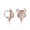 WOMAN EARRINGS LANCASTER JLA-EAR-CRAB2 (1,2MM )
