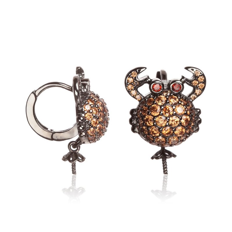 WOMAN EARRINGS LANCASTER JLA-EAR-CRAB4 (1,2MM ) WOMAN EARRINGS LANCASTER JLA-EAR-CRAB4 (1,2MM )