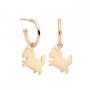 WOMEN EARRINGS MR WONDERFUL WJ10200 (2CM )