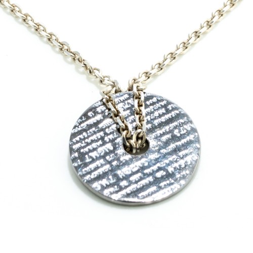 WOMAN PENDANT DEMARIA DMHRC001-BLAN (45CM )