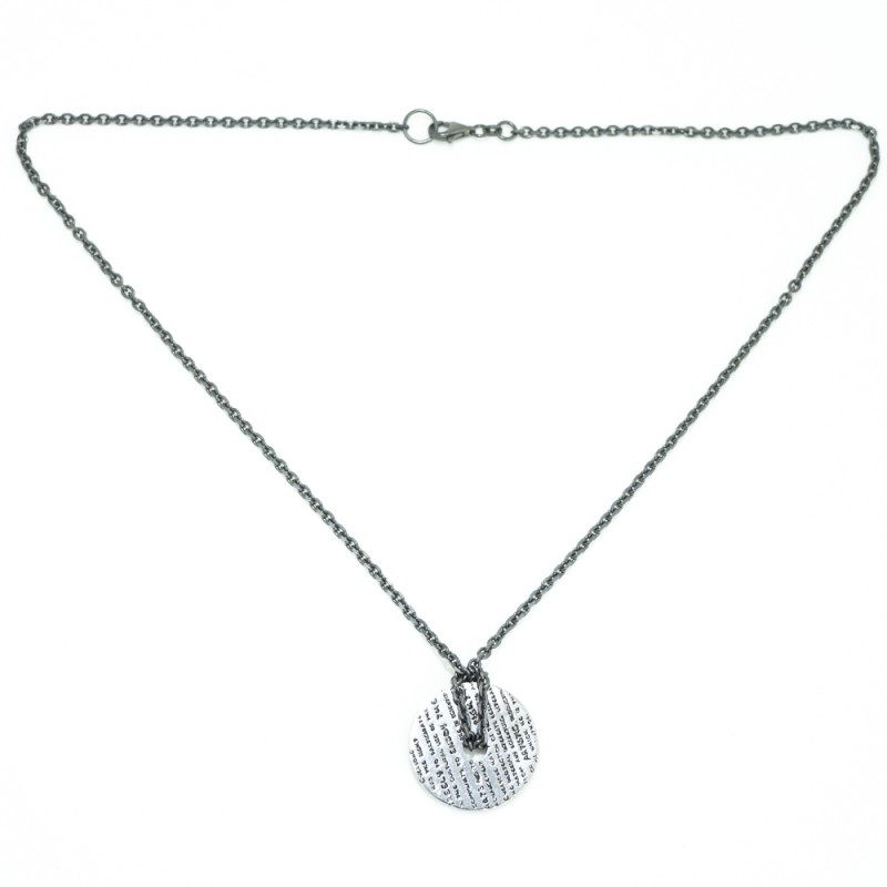 WOMAN PENDANT DEMARIA DMHRC001-GRIS (45CM )