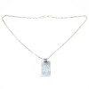 WOMAN PENDANT DEMARIA DMHRC002-BLAN (84CM )