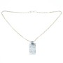 WOMAN PENDANT DEMARIA DMHRC002-BLAN (84CM )
