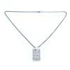WOMAN PENDANT DEMARIA DMHRC002-NEGR (45CM )