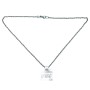 WOMAN PENDANT DEMARIA DMHRC003-NEGR (45CM )