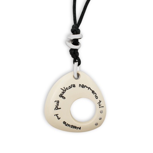 WOMAN NECKLACE DEMARIA DM6TC035-BLAN (45CM ) WOMAN NECKLACE DEMARIA DM6TC035-BLAN (45CM )