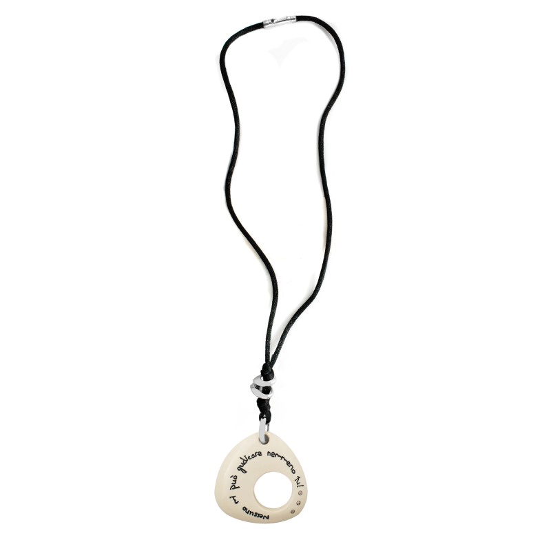WOMAN NECKLACE DEMARIA DM6TC035-BLAN (45CM )