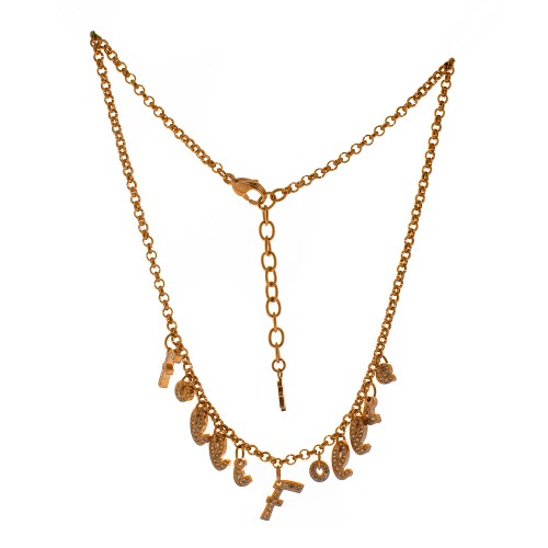 WOMAN NECKLACE FOLLI FOLLIE 3N13T023RC (25CM )